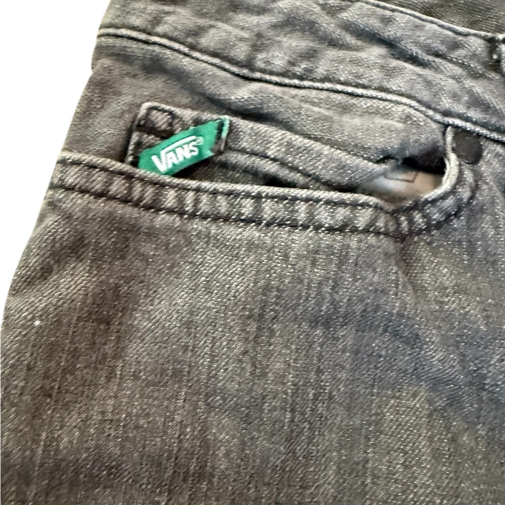 Vans Men’s Gray Straight Leg Jeans 30x30 Skate Streetwear - Picture 3 of 8